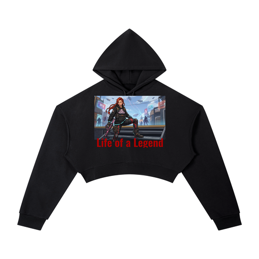 Essential Cropped Hoodie