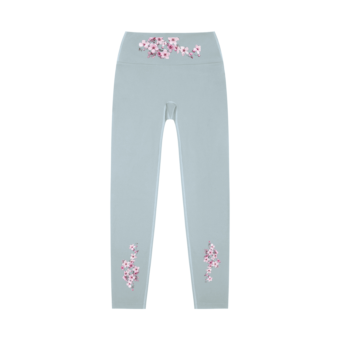 Cherry Blossom High-Waisted Yoga Leggings