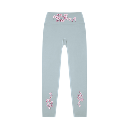 Cherry Blossom High-Waisted Yoga Leggings