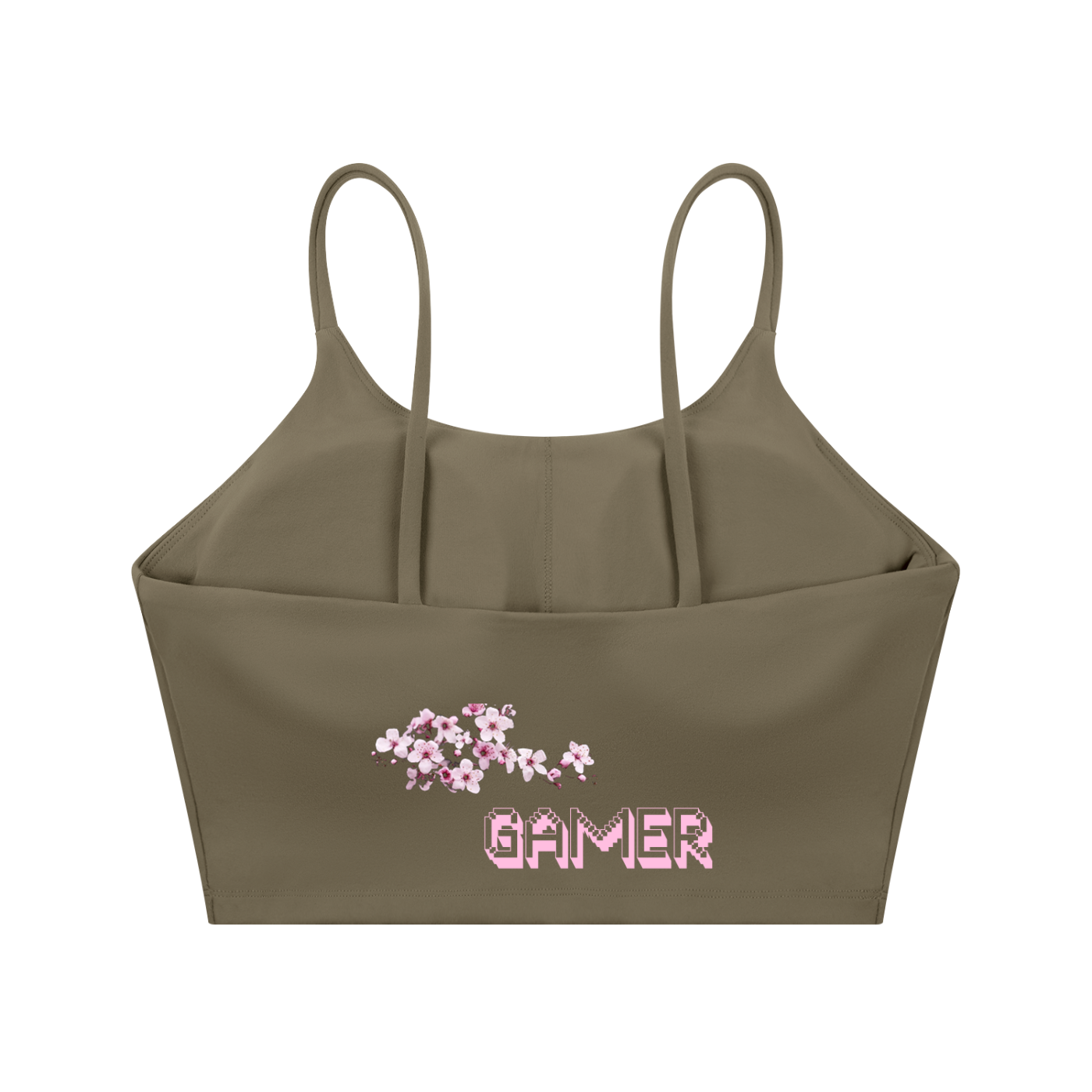 Cherry Blossom Gamer Sports Bra