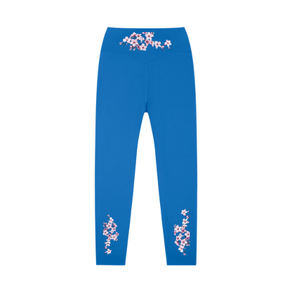 Cherry Blossom High-Waisted Yoga Leggings