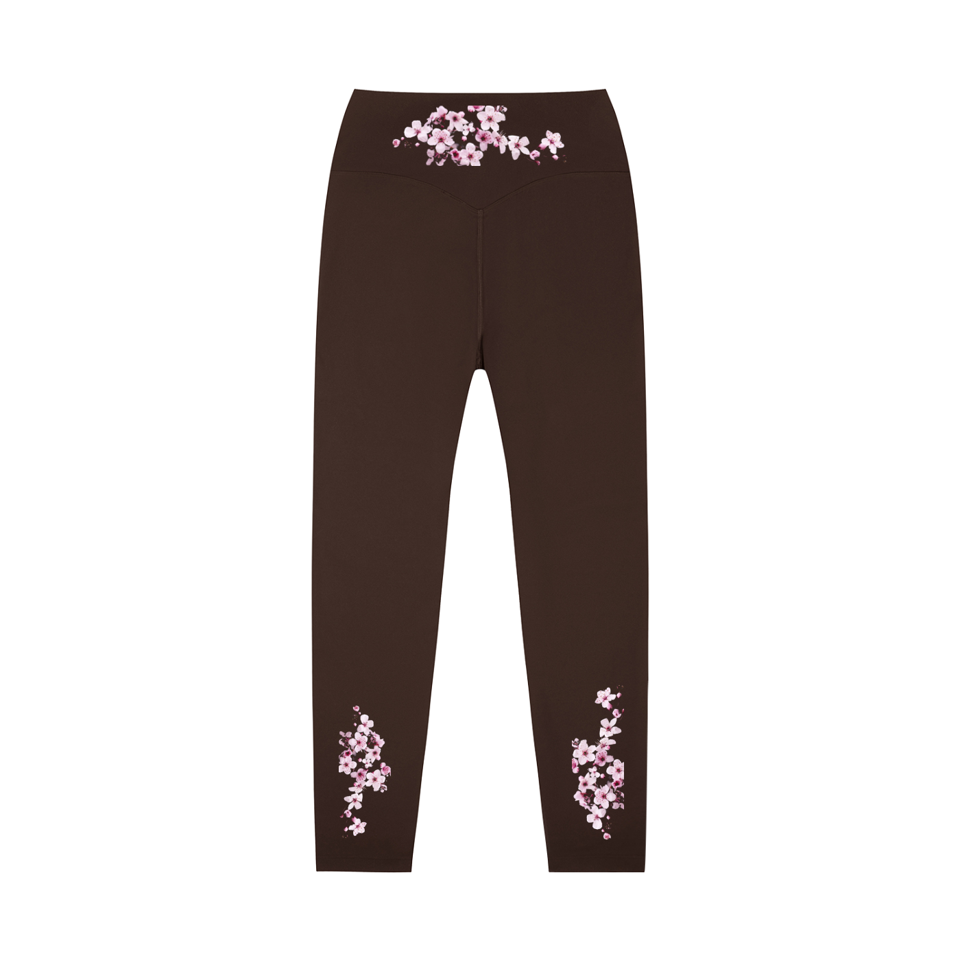 Cherry Blossom High-Waisted Yoga Leggings
