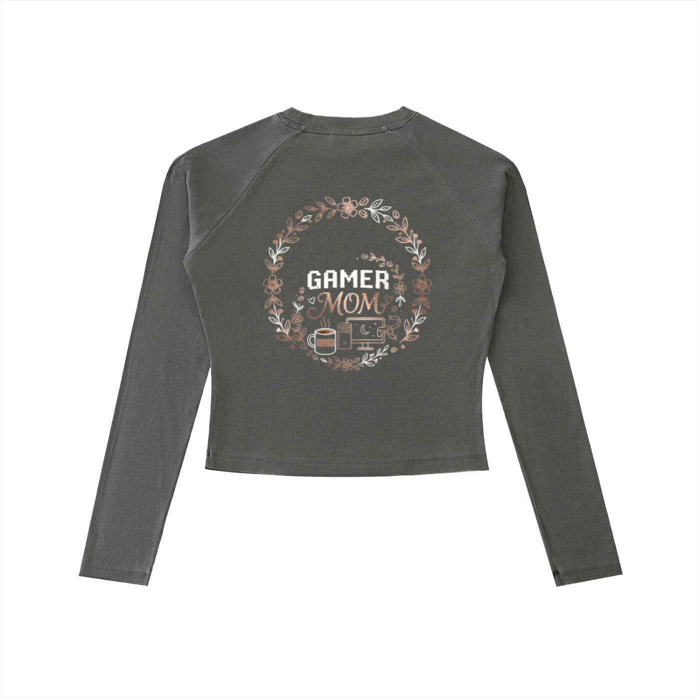 Gamer Mom Long Sleeve Slim T-Shirt