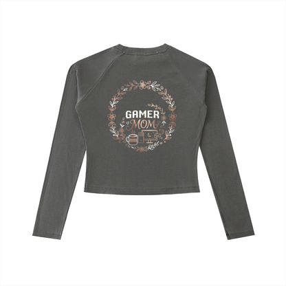 Gamer Mom Long Sleeve Slim T-Shirt