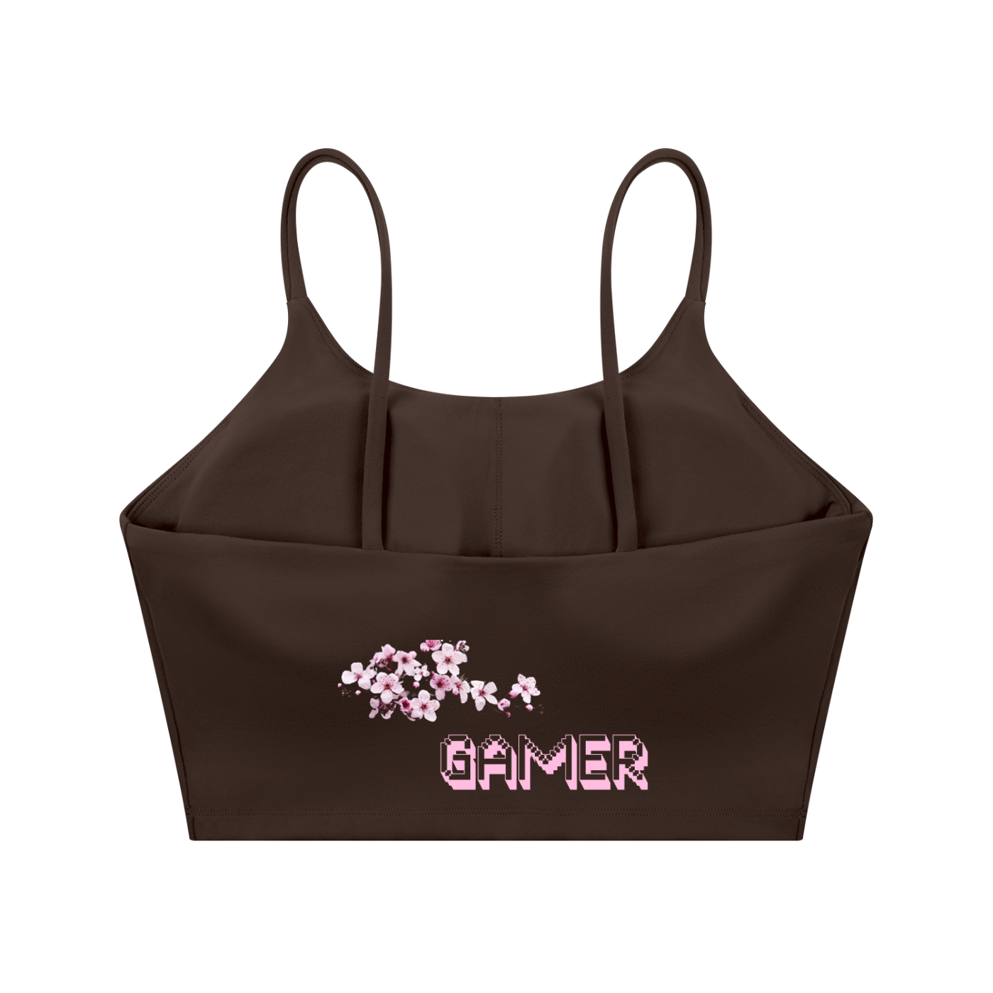 Cherry Blossom Gamer Sports Bra