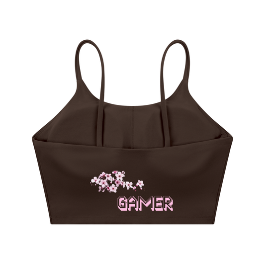 Cherry Blossom Gamer Sports Bra