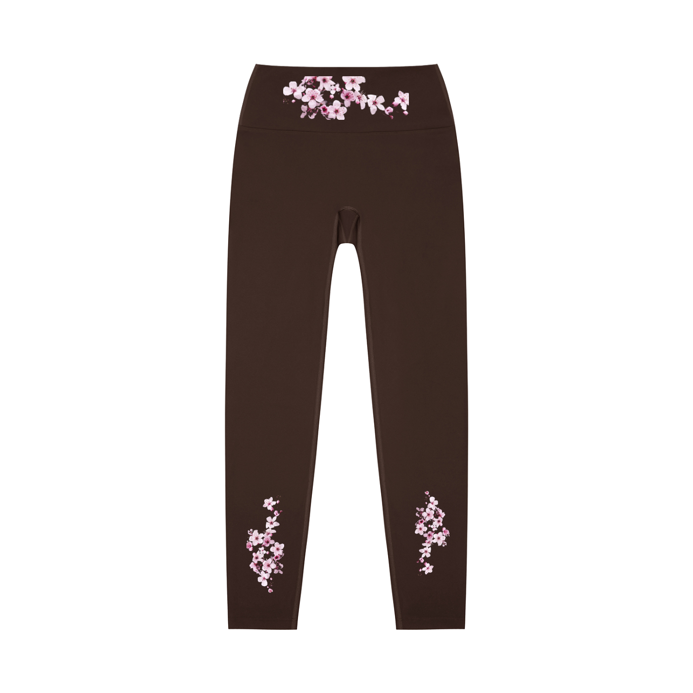 Cherry Blossom High-Waisted Yoga Leggings