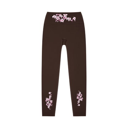 Cherry Blossom High-Waisted Yoga Leggings