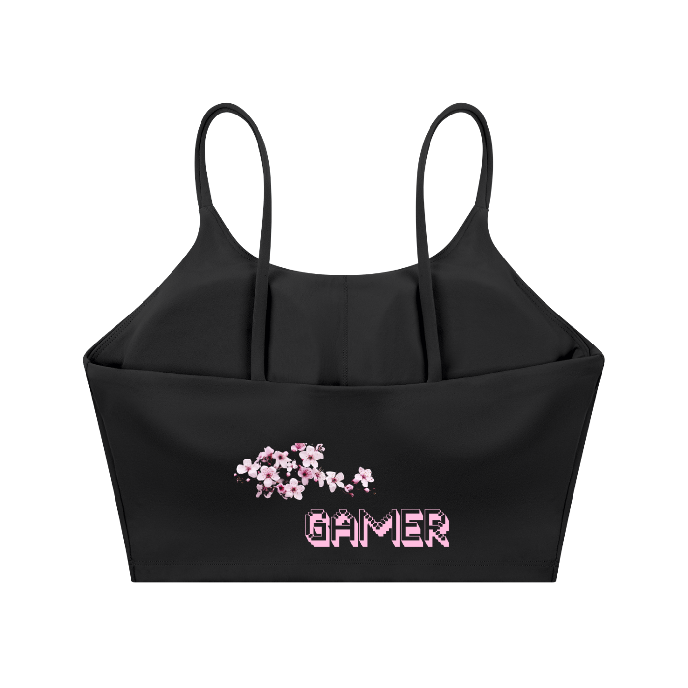 Cherry Blossom Gamer Sports Bra