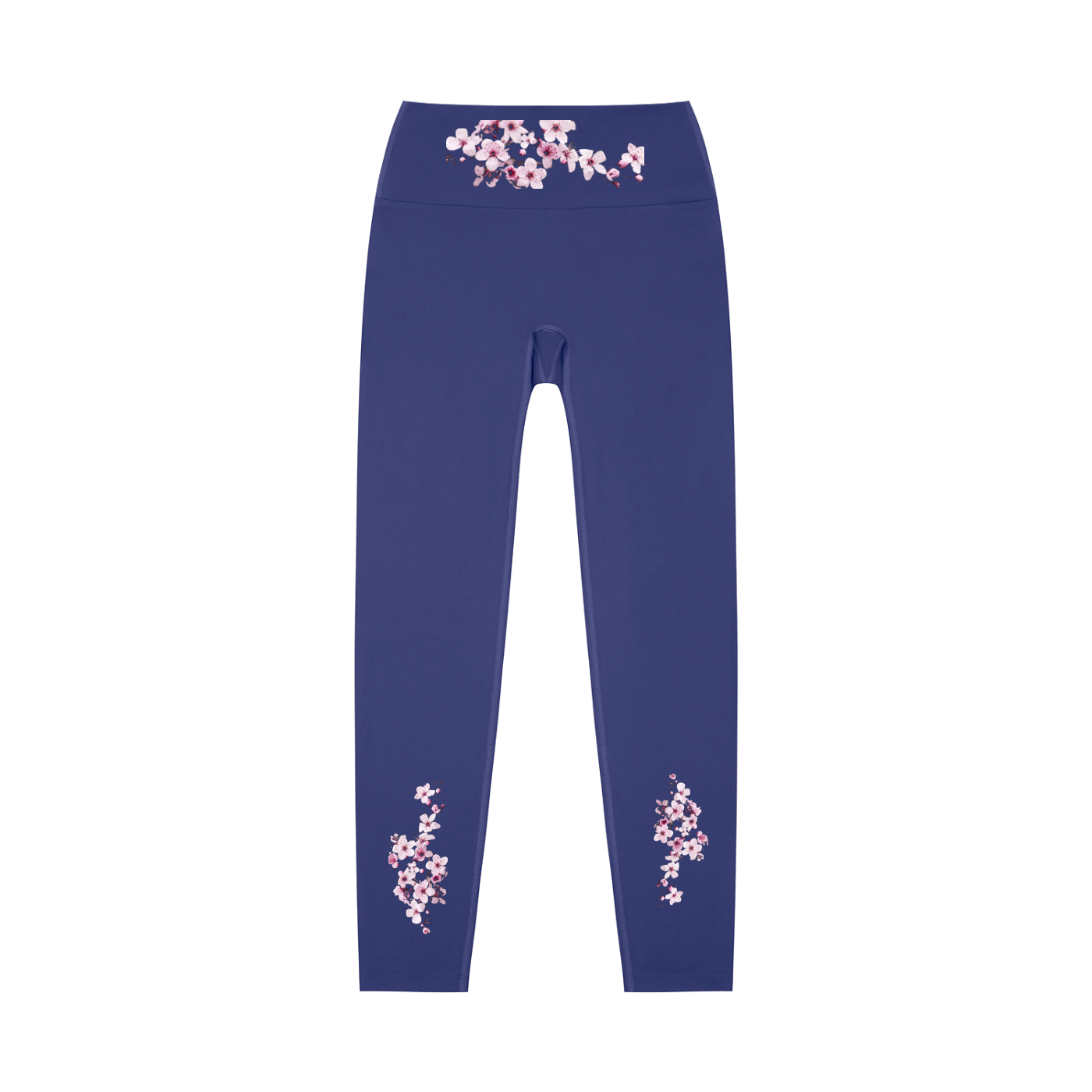 Cherry Blossom High-Waisted Yoga Leggings
