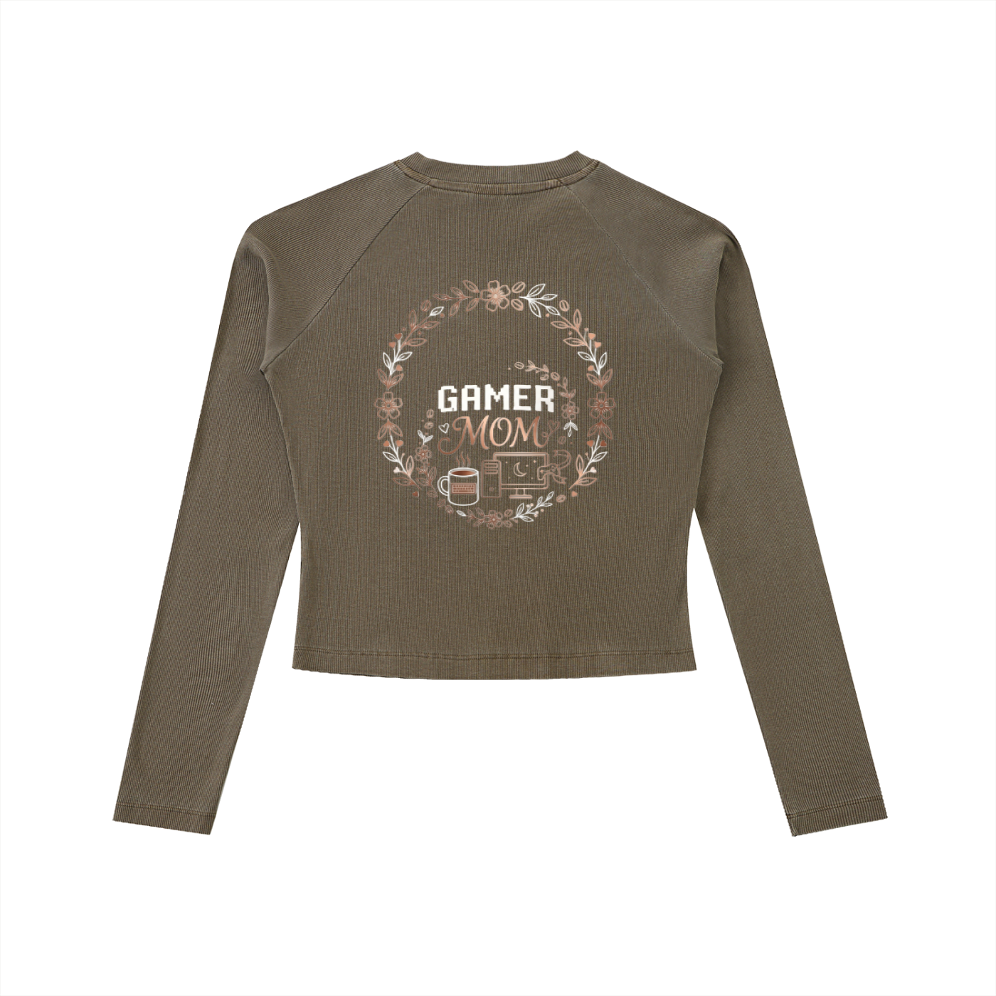 Gamer Mom Long Sleeve Slim T-Shirt