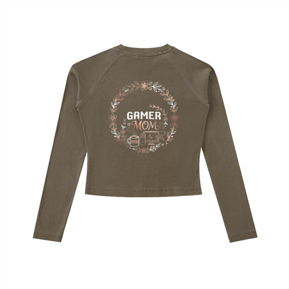 Gamer Mom Long Sleeve Slim T-Shirt