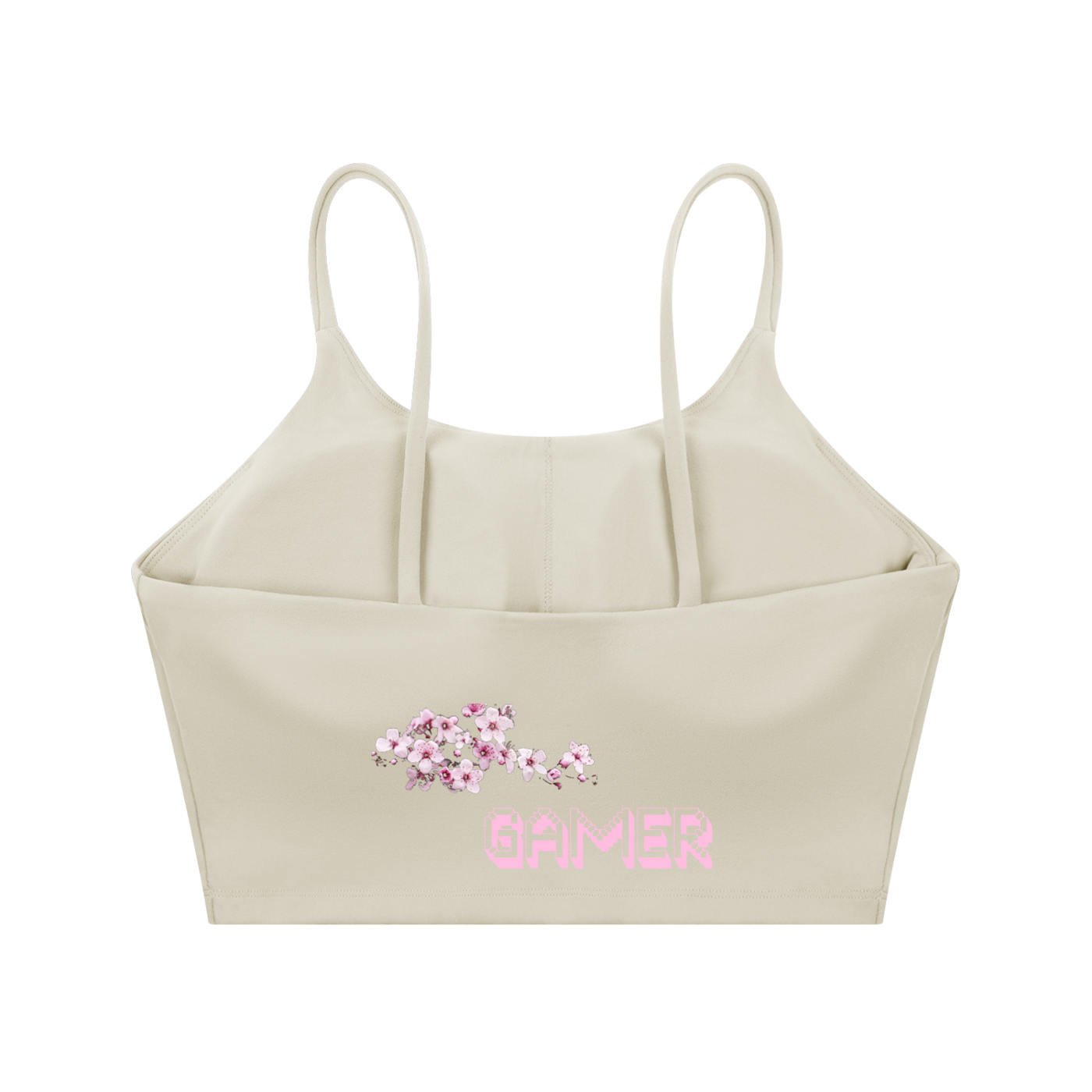 Cherry Blossom Gamer Sports Bra