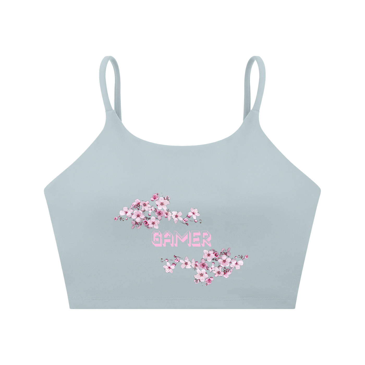Cherry Blossom Gamer Sports Bra