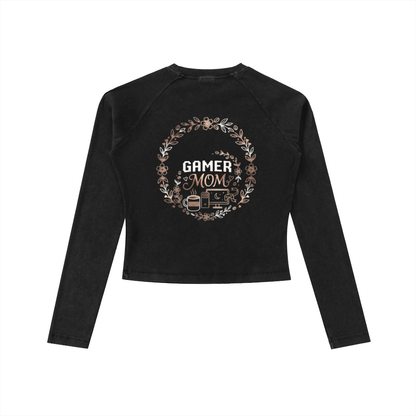Gamer Mom Long Sleeve Slim T-Shirt