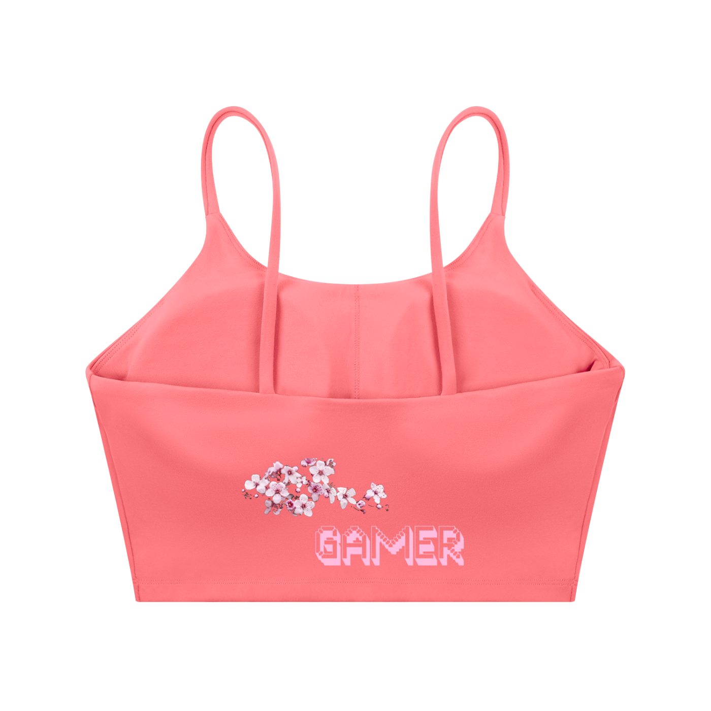 Cherry Blossom Gamer Sports Bra