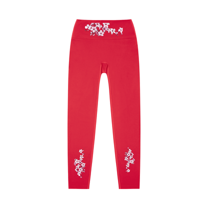 Cherry Blossom High-Waisted Yoga Leggings