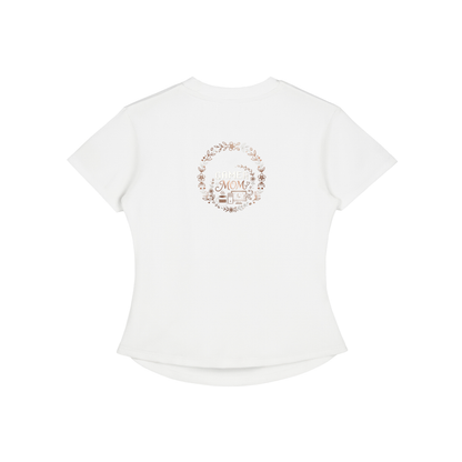 Vintage Washed Bodycon Cotton T-Shirt