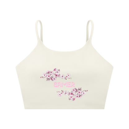 Cherry Blossom Gamer Sports Bra