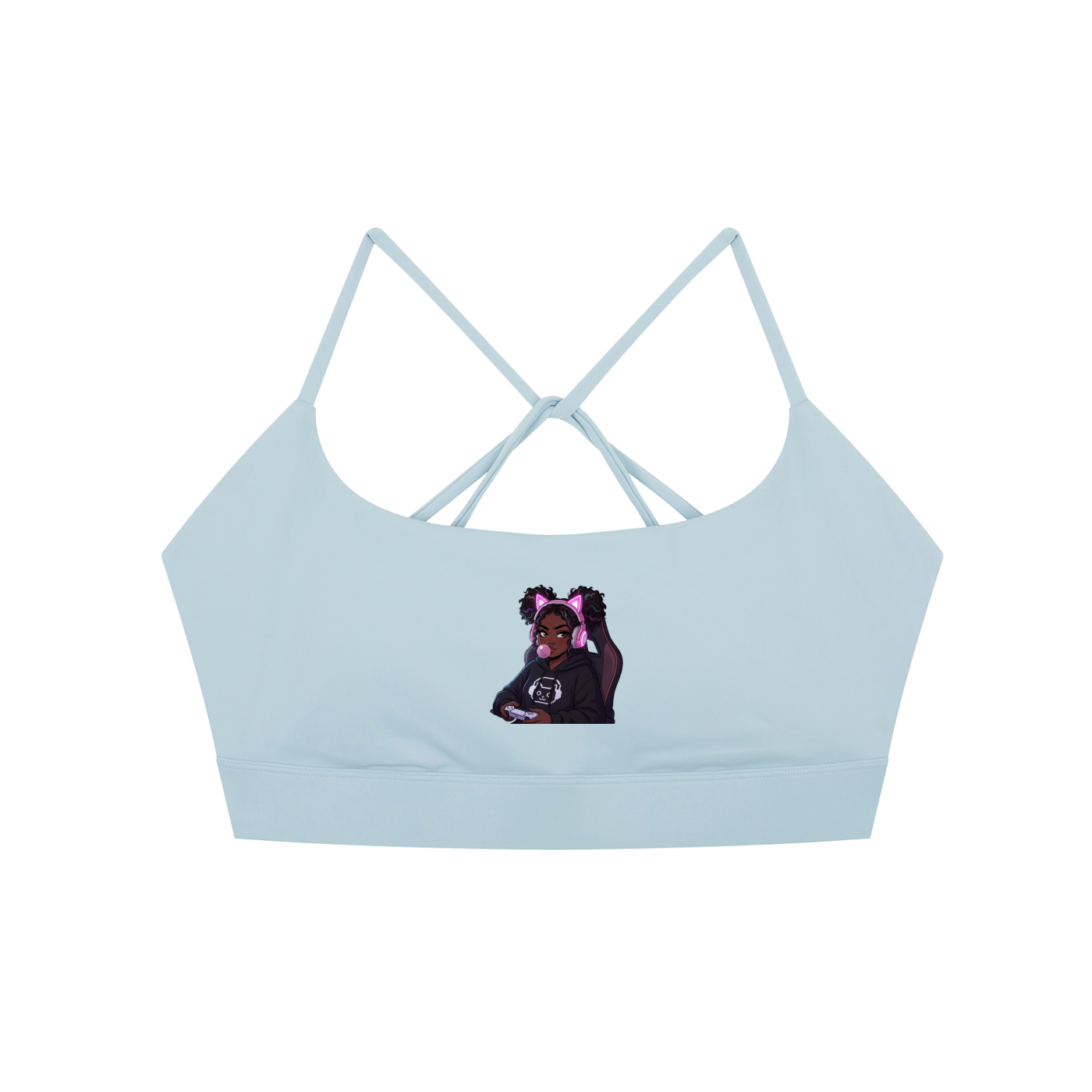 Strappy Criss Cross Yoga Sports Bra