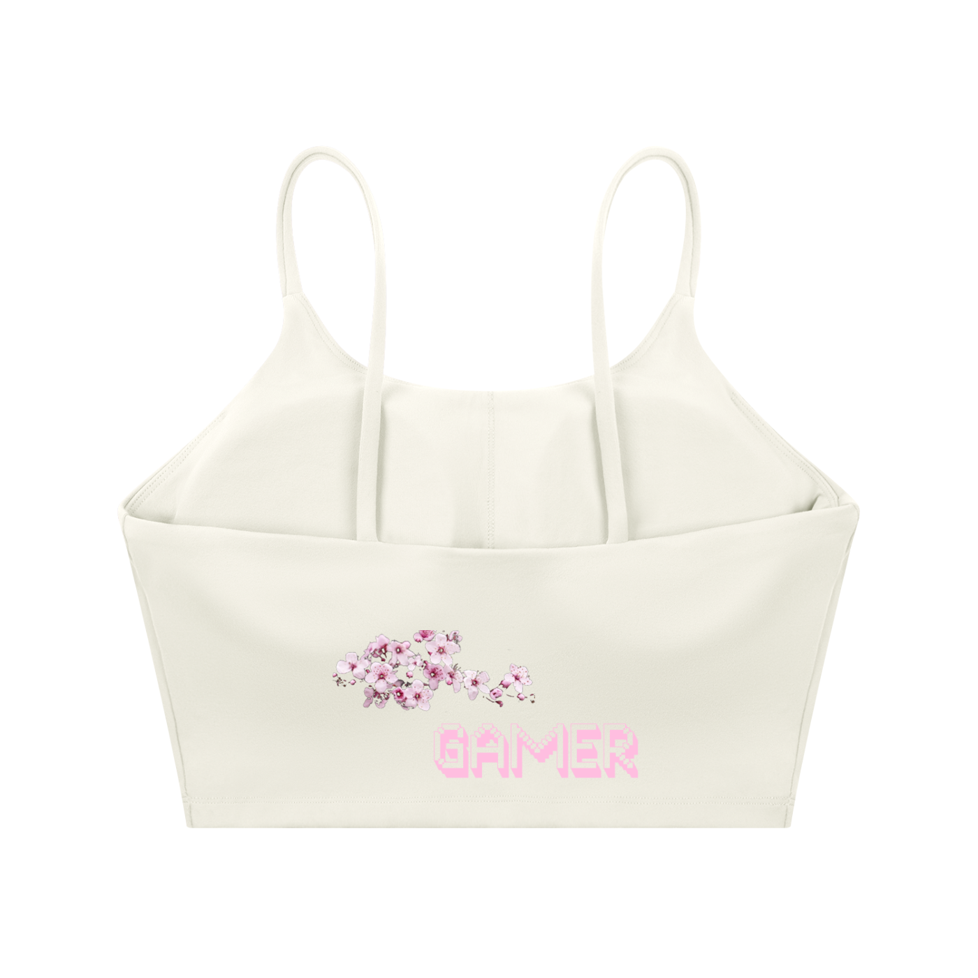 Cherry Blossom Gamer Sports Bra