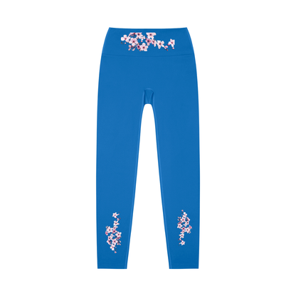Cherry Blossom High-Waisted Yoga Leggings